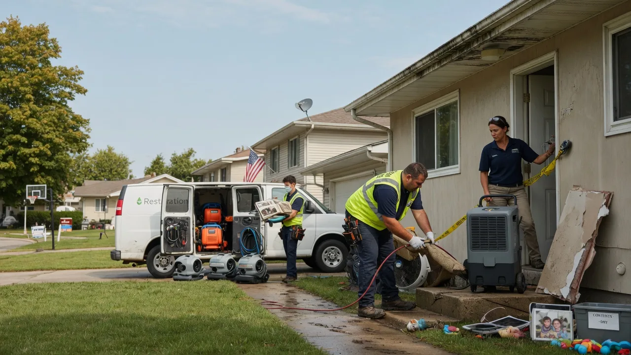 Water Damage Restoration in Flat Rock, OH near me